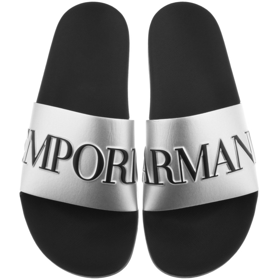 Alternative Image for ProductEmporio Armani Logo Sliders Black1